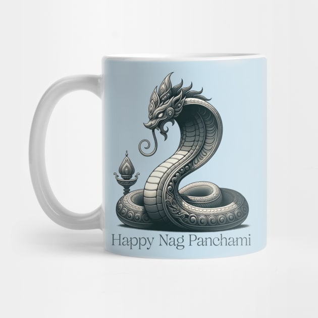 Elegant Naga Panchami Cobra by HolidayBug